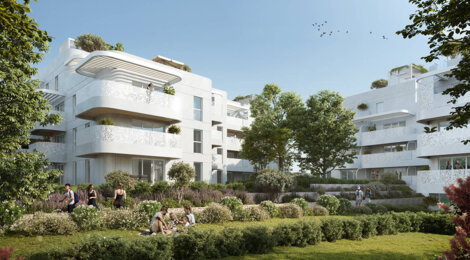Programme immobilier neuf Louise - Marseille 12e environnement verdoyant proche Bois Luzy (13012) - Référence : 12244