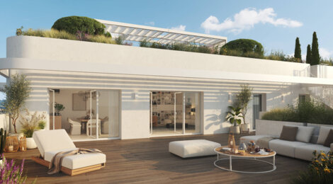Programme immobilier neuf Louise - Marseille 12e environnement verdoyant proche Bois Luzy (13012) - Référence : 12244