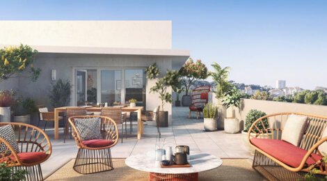 Programme immobilier neuf HARMONIA - Marseille 13 entre Saint-Jérôme et Saint-Mitre (13013) - Référence : 17006