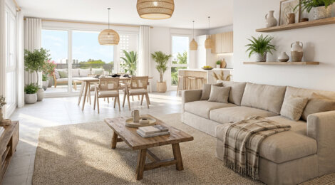 Programme immobilier neuf LE MURILLO - Marseille 14 : appartements neufs du studio au 4 pièces en quartier Hauts de Ste-Marthe (13014) - Référence : 18026
