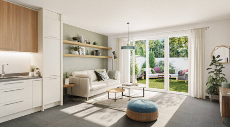 Programme immobilier neuf JARDIN EMY - Marseille 14 : maisons et appartements neufs proche des Hauts de St Marthe (13014) - Référence : 14874