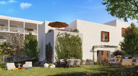 Programme immobilier neuf JARDIN EMY - Marseille 14 : maisons et appartements neufs proche des Hauts de St Marthe (13014) - Référence : 14874