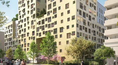 Programme immobilier neuf AURA - Les Fabriques - Marseille 15 : appartements neufs du studio au 5 pièces en secteur Euroméditerranée 2 (13015) - Référence : 18041