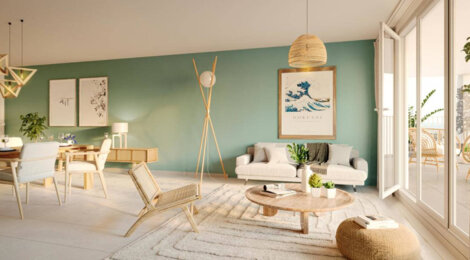 Programme immobilier neuf SMART'SEILLE - ODYSSÉE - ÉOLE - Marseille 15e au cœur d’un écoquartier proche des commerces (13015) - Référence : 16502