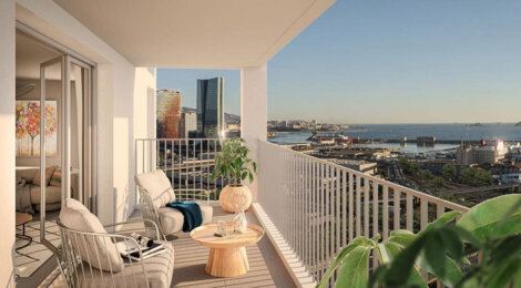 Programme immobilier neuf SMART'SEILLE - ODYSSÉE - ÉOLE - Marseille 15e au cœur d’un écoquartier proche des commerces (13015) - Référence : 16502