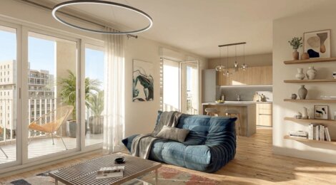 Programme immobilier neuf ALMA - Marseille 15e écoquartier à 15 minutes du littoral (13015) - Référence : 16302