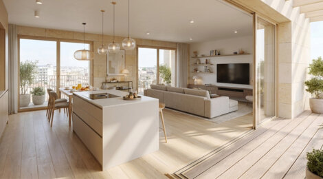 Programme immobilier neuf TRIANA - Marseille 15ème à 9 minutes à pied du métro M2 (13015) - Référence : 18212