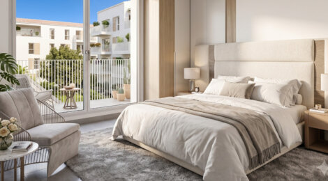 Programme immobilier neuf Héritage - Marseille 6 : Appartements studio–T4 et maisons avec jardins, parking et proximité Cœur Vauban (13006) - Référence : 14529