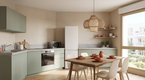 Programme immobilier neuf Héritage - Marseille 6 : Appartements studio–T4 et maisons avec jardins, parking et proximité Cœur Vauban (13006) - Référence : 14529