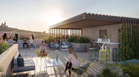 Programme immobilier neuf COURS 36 (VA) - Marseille 6e résidence étudiante à deux pas de la place Castellane (13006) - Référence : 12122