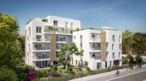 Programme immobilier neuf Casa Boha - Marseille 8 : 26 appartements neufs T2–T4 à 5 min des plages (13008) - Référence : 8887