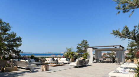 Programme immobilier neuf Calypso - Marseille 8 : Appartements T2–T4 avec terrasses, vues mer et proximité plage Pointe Rouge (13008) - Référence : 14633