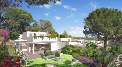 Programme immobilier neuf Le Parc aux Ecureuils - Marseille 9 : villas neuves au cœur de Sormiou, proximité Calanques et piscine privative (13009) - Référence : 8607