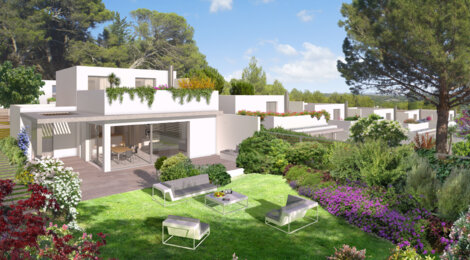 Programme immobilier neuf Le Parc aux Ecureuils - Marseille 9 : villas neuves au cœur de Sormiou, proximité Calanques et piscine privative (13009) - Référence : 8607