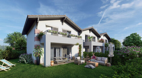 Programme immobilier neuf LES VILLAS JARDINS - Martignas-sur-Jalle : Appartements T2–T4 et maisons avec jardins, terrasses et RT2012 à proximité du centre-ville (33127) - Référence : 14324
