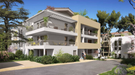 Programme immobilier neuf Le Domaine de Manon - Martigues : appartements neufs en pleine nature avec jardin provençal (13500) - Référence : 14421