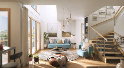 Programme immobilier neuf URBAN EDEN - Massy : appartements neufs du studio au 5 pièces en quartier Opéra (91300) - Référence : 14984