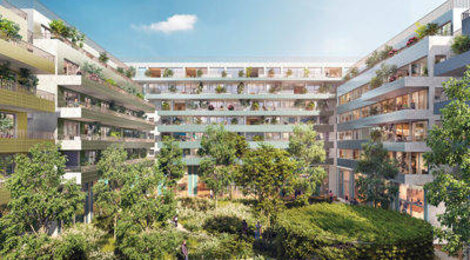Programme immobilier neuf REMINISCENCE - Massy : Appartements studio–T5 avec terrasses, parking sécurisé et cœur d’îlot paysager au cœur du quartier Atlantis (91300) - Référence : 14340