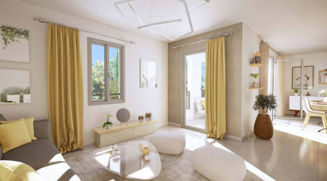 Programme immobilier neuf La Bastide - Maubec : appartements neufs du 2 au 4 pièces à l’entrée de Bourgoin Jallieu (38300) - Référence : 10973