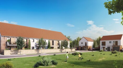Programme immobilier neuf Le Hameau de la Guérinière - Mauchamps à deux pas du domaine de Chamarande (91730) - Référence : 8579