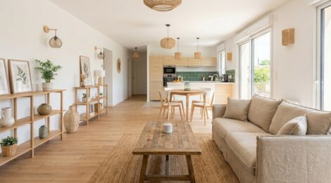 Programme immobilier neuf Oikos - Mauguio en plein  quartier La Font (34130) - Référence : 12956