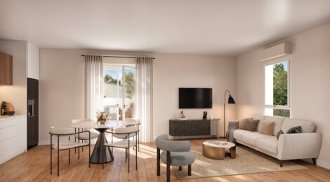 Programme immobilier neuf JARDIN SAUVOLE - Maurepas : Résidence neuve face au futur parc urbain (78310) - Référence : 16275