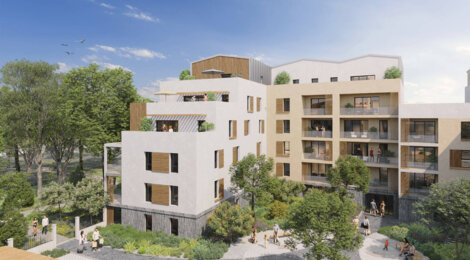 Programme immobilier neuf JARDIN SAUVOLE - Maurepas : Résidence neuve face au futur parc urbain (78310) - Référence : 16275