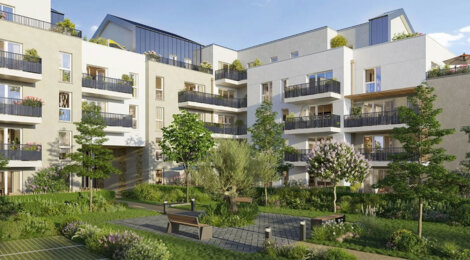 Programme immobilier neuf Les Jardins de l’Ourcq - Meaux appartements lumineux dans le quartier Dunant (77100) - Référence : 17834