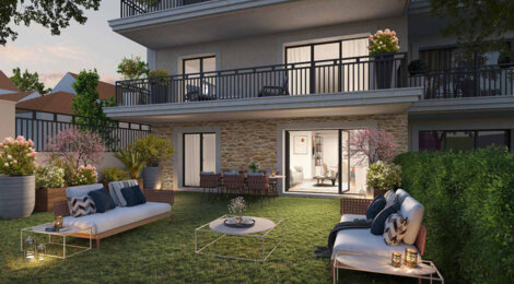 Programme immobilier neuf Les Terrasses des Canotiers - Meaux : appartements neufs du 2 au 5 pièces en cœur du centre administratif (77100) - Référence : 14960
