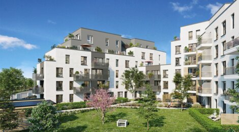 Programme immobilier neuf Les Promenades de l'Ourcq - Meaux : appartements neufs du studio au 4 pièces entre centre-ville et parc du Pâtis (77100) - Référence : 15571