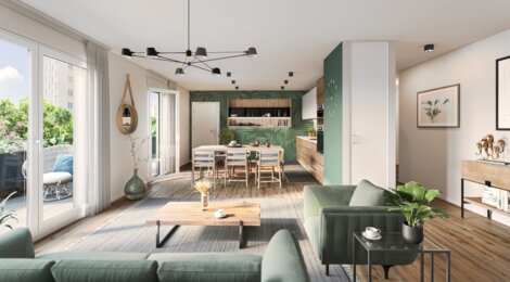 Programme immobilier neuf SQUARE FOCH - Meaux : appartements neufs du studio au T4 à 7 min du parc du Pâtis (77100) - Référence : 15856