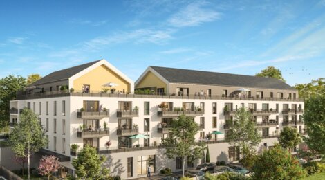 Programme immobilier neuf SQUARE FOCH - Meaux : appartements neufs du studio au T4 à 7 min du parc du Pâtis (77100) - Référence : 15856