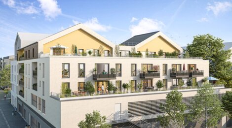 Programme immobilier neuf SQUARE FOCH - Meaux : appartements neufs du studio au T4 à 7 min du parc du Pâtis (77100) - Référence : 15856
