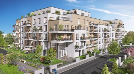 Programme immobilier neuf Les Promenades de l'Ourcq - Meaux près des commodités (77100) - Référence : 16907