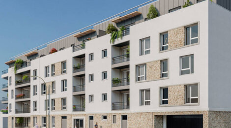 Programme immobilier neuf Les Terrasses de Meldis (77) - Meaux proche gare à 7 min à vélo (77100) - Référence : 16294