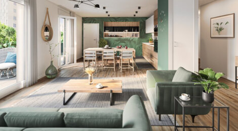 Programme immobilier neuf SQUARE FOCH - TRANCHE 2 - Meaux une adresse paisible proche Marne et ligne P (77100) - Référence : 17714