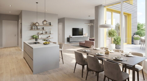 Programme immobilier neuf SQUARE FOCH - TRANCHE 2 - Meaux une adresse paisible proche Marne et ligne P (77100) - Référence : 17714