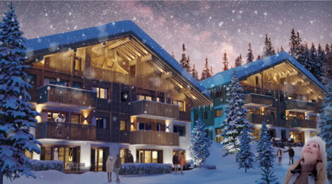 Programme immobilier neuf SILVER LODGES - Megève : Appartements T2–T5 avec terrasses et prestations haut de gamme au cœur des Alpes (74120) - Référence : 4416