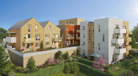 Programme immobilier neuf Serenova - Melun à moins d’1 kilomètres du Parc de Spelthorne (77000) - Référence : 16315