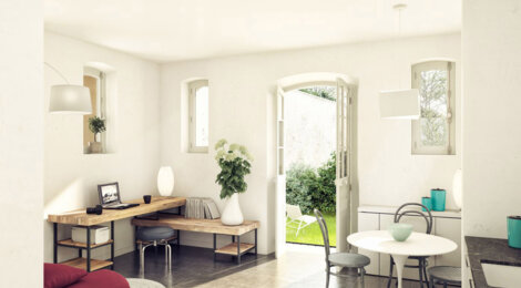 Programme immobilier neuf COUVENT DES RECOLLETS PHASE 2 - Melun : Appartements dans un couvent historique avec jardins et cours intérieures à 10 minutes du centre (77000) - Référence : 14191