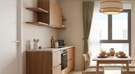 Programme immobilier neuf Be Fine - Melun : Appartements studio–T5 et maisons T4–T5 avec parc paysager, parking et proximité gare de Lyon (77000) - Référence : 6838