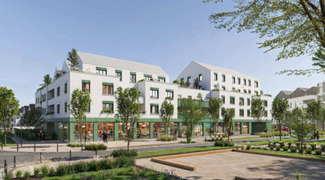 Programme immobilier neuf Chromatic - Melun écoquartier Wood proche  future station TZEN 2 (77000) - Référence : 16317