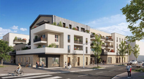 Programme immobilier neuf Be Nature - Melun écoquartier Woodi à 4 min à pied du TZen 2 (77000) - Référence : 16318