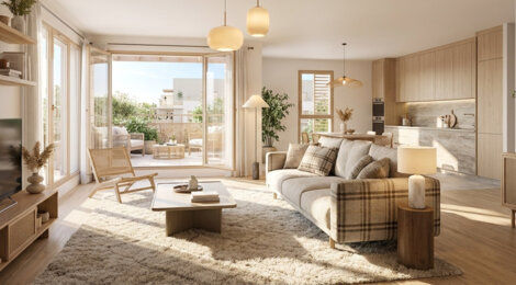Programme immobilier neuf Les Allées du Bois - TVA 7% - Melun proche Paris avec futur T Zen 2 et cadre nature (77000) - Référence : 17111