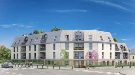 Programme immobilier neuf VILLA DES BLEUETS - Melun résidence calme à 15 min de la gare RER D (77000) - Référence : 12188