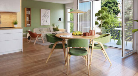 Programme immobilier neuf Les Terrasses du Chateau - Ménilles cœur de village à proximité d’Évreux (27120) - Référence : 13759