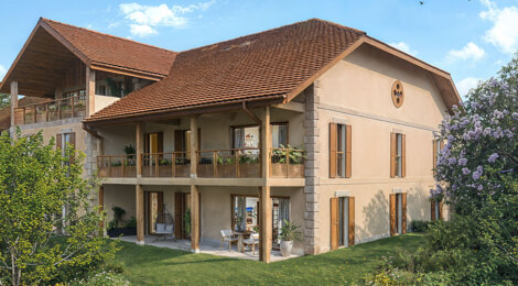 Programme immobilier neuf Le Clos des Hautes Vignes - Menthon-Saint-Bernard entre lac d’Annecy et montagnes (74290) - Référence : 18422