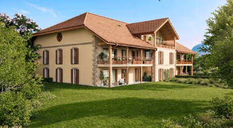 Programme immobilier neuf Le Clos des Hautes Vignes - Menthon-Saint-Bernard entre lac d’Annecy et montagnes (74290) - Référence : 18422