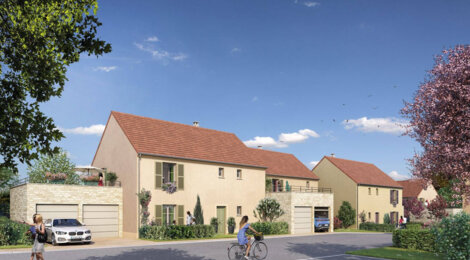 Programme immobilier neuf Le Clos de la Longue Toise - Méré au coeur du Parc Naturel Régional de la Haute Vallée de Chevreuse (78490) - Référence : 9678