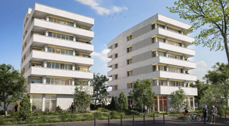 Programme immobilier neuf LUMEA - Mérignac : appartements neufs du 2 au 5 pièces en quartier Marne Quatre Chemins (33700) - Référence : 15046